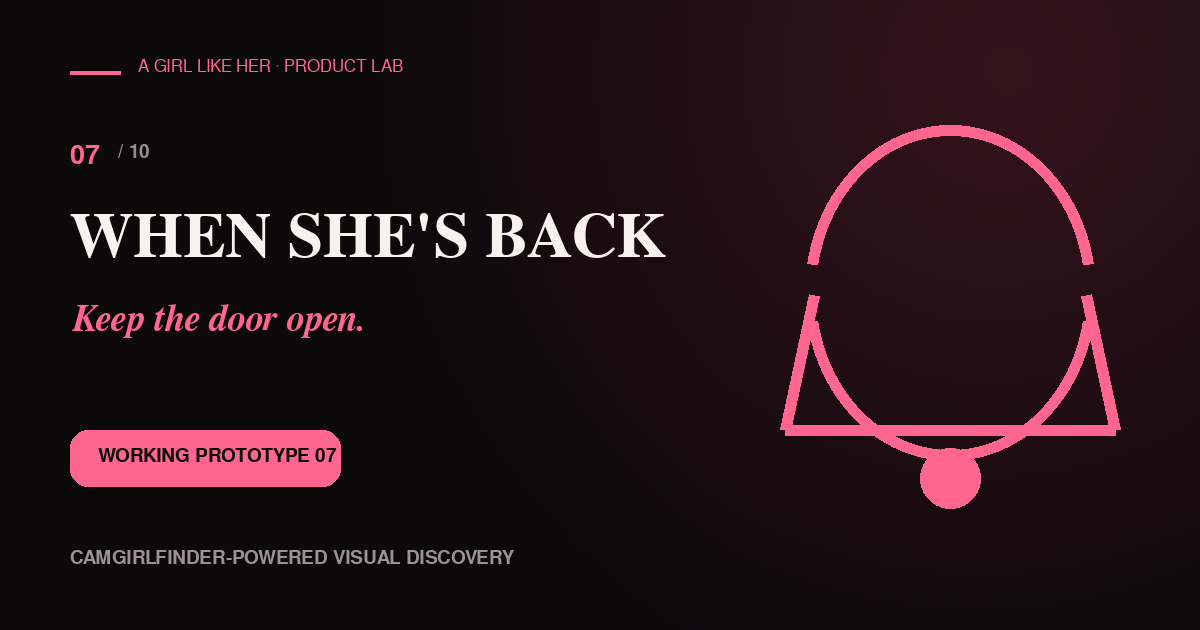 When She's Back preview
